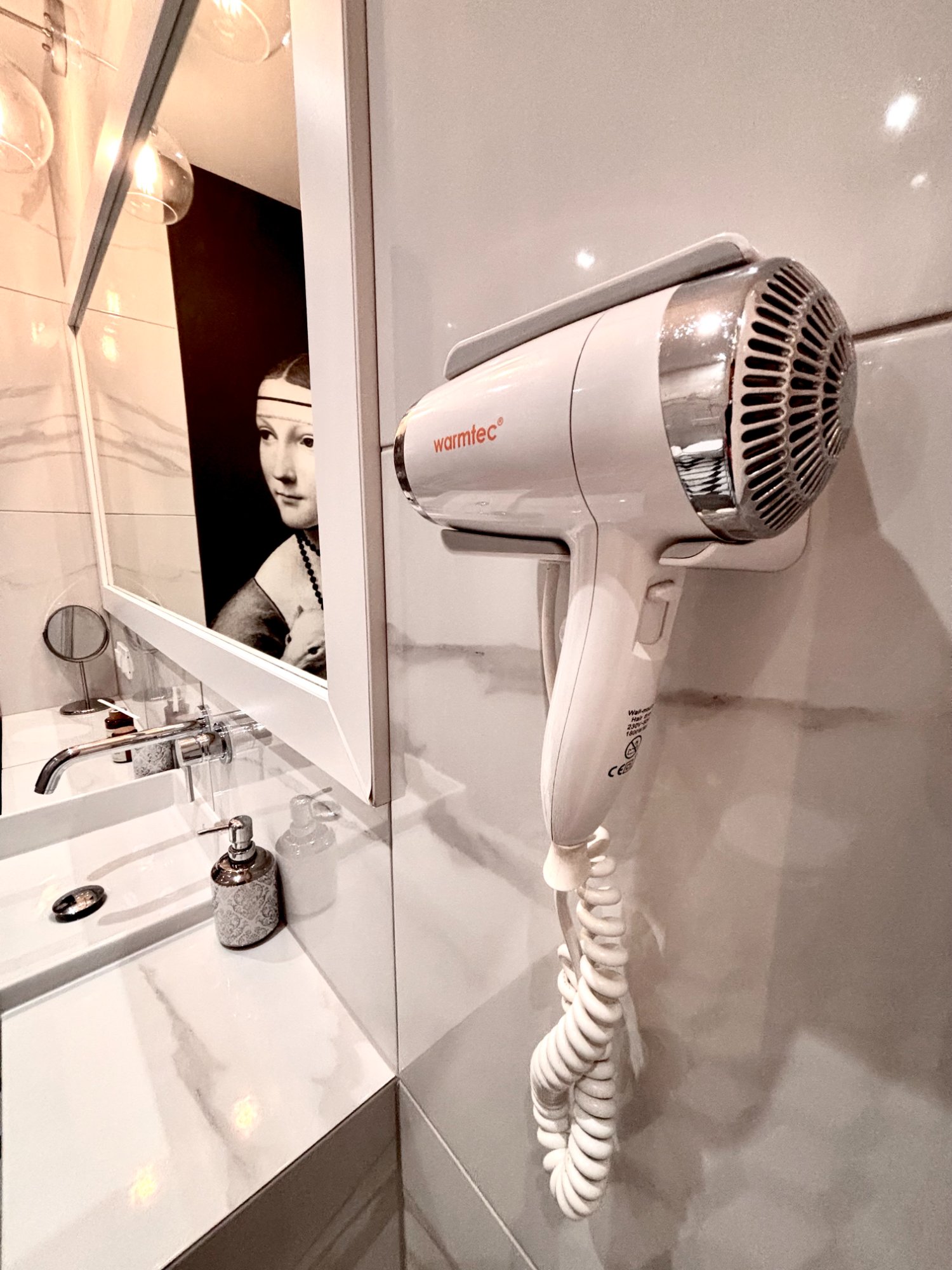 The Vinci Residence - Suszarka w łazience