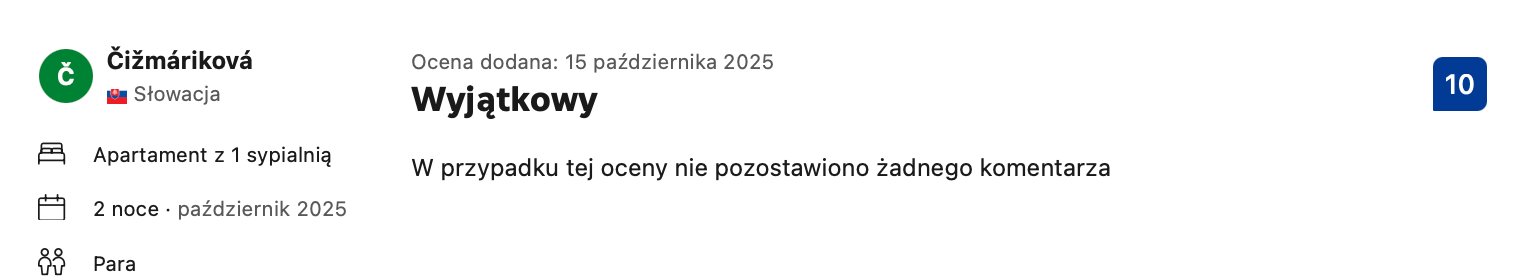 Opinia gościa Čižmáriková ze Słowacji
